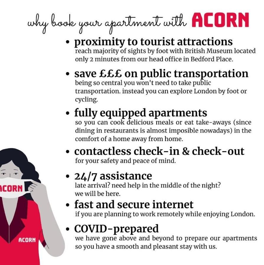 Acorn - Byng Place Apartments London Kültér fotó
